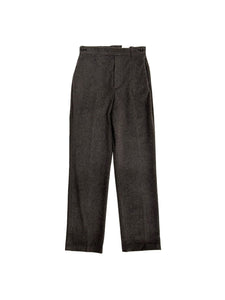 JUNTAE KIM - Tailored Flower Trousers - AW25 - GREY